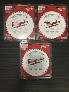 Milwaukee 48-40-1040 3Pk 10-1/4" 40T Fine Finish Circular Saw Blade(New) - Picture 1 of 1