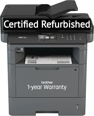 Brother MFC-L5705DW Wireless Black-and-White All-in-One Laser Printer -Certified - Image 1 of 4