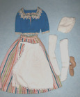 Vintage 1960's Barbie in Holland Outfit #823