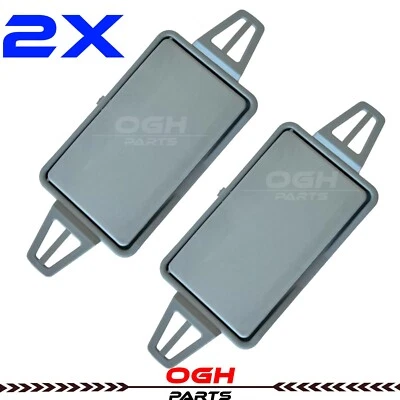 Cubierta de espejo parasol gris para Mercedes W210 W211 E320 E350 E500 E550 2X Foto 1 de 4