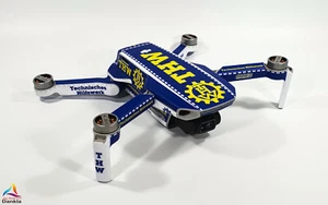 DJI MINI 2 - SKIN - DESIGN: THW - Decal - Wrap - Folie - Bild 1 von 10