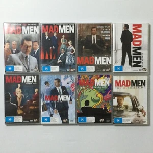 Mad Men Complete Series Seasons 1-7 Madmen Dvd Season 1 2 3 4 5 6 7 Region 4 Pal - Picture 1 of 18