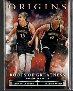 Elena Delle Donne Shakira Austin 2023 Panini Origins WNBA Roots of Greatness