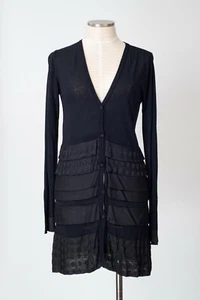 New Just Cavalli Black Top Size Eu 46 - Picture 1 of 6