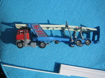 Corgi Toys Major Ford Kippkabine u Mark IV Autotransporter c 1:43 Börsenmodell - Bild 1 von 4