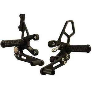 SUZUKI 2003-12 SV 650 / 650S WOODCRAFT RACING REARSETS / FOOTPEGS -REVERSE SHIFT - Picture 1 of 9