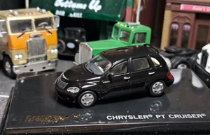 RTR Ricko Chrysler PT Cruiser auto nero HO=1/87 costruito auto 4 layout/display - Foto 1 di 12