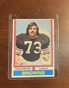 1974 Topps Doug Dieken #263 Rookie RC - Picture 1 of 2