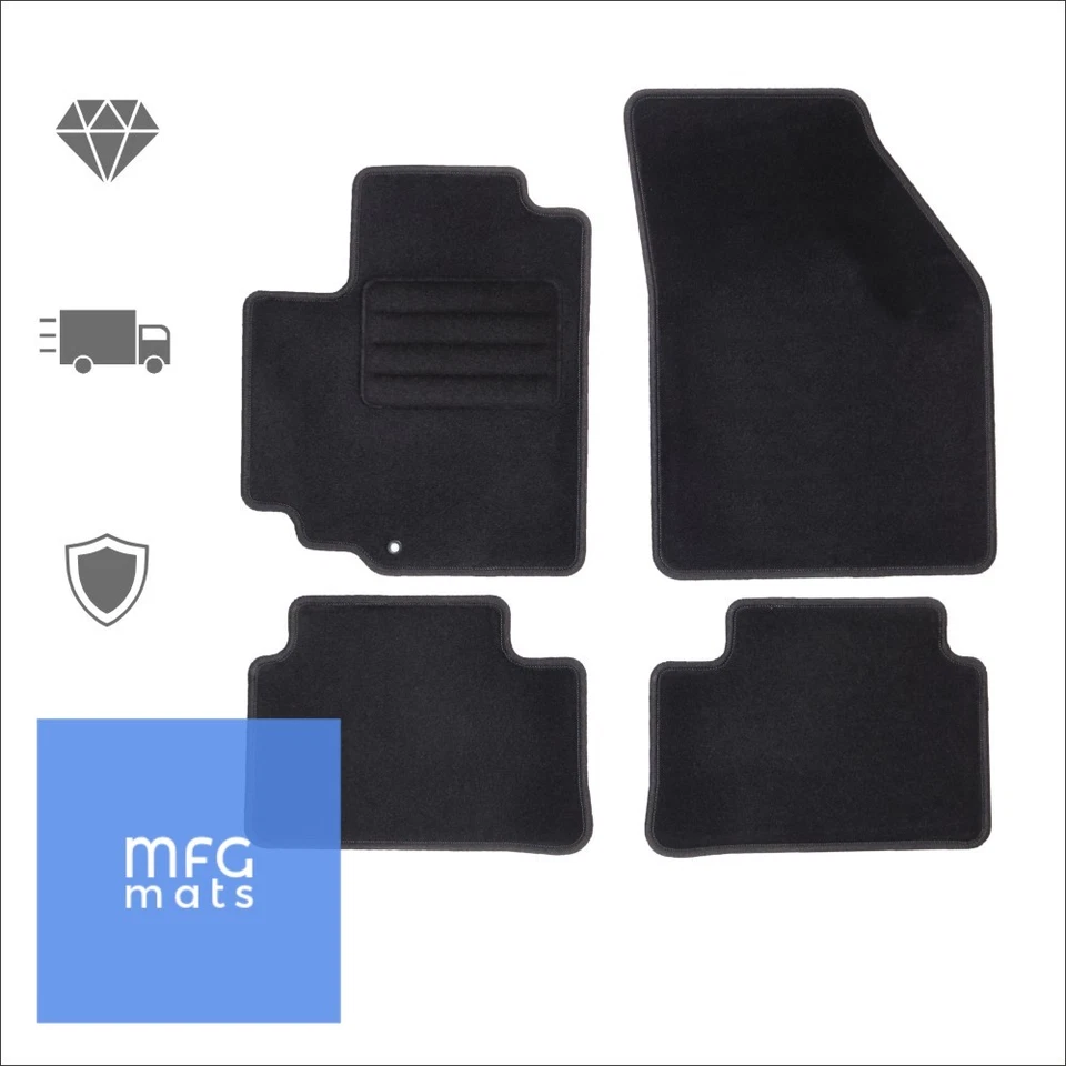 Alfombrillas Suzuki Alto VII año 2009-2015 alfombrillas alfombras coche BASIC - Imagen 1 de 1