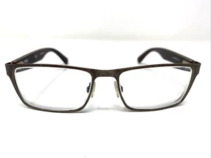 Hugo Boss BO 0208 9HC 53-16-140 Gunmetal Metal Full Rim Eyeglasses Frame !J64 - Picture 1 of 8