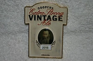 Coopers "2016 Extra Strong Vintage Ale" Type 1 Beer Badge/Tap/Top/Decal - Picture 1 of 1