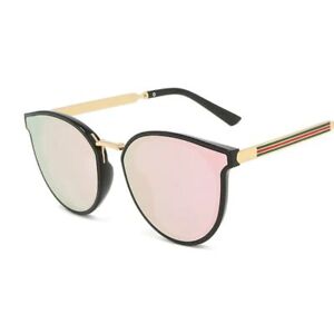 Multicolor Cat Eye Mirror Sunglasses Women Fashion Accessories Retro Eyewear 1pc