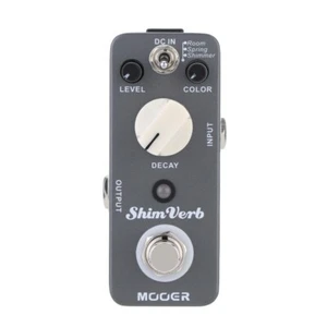 MOOER Shim Verb Guitar Effects Pedal 3 Reverb Modes True Bypass Effect Pedal - Picture 1 of 10