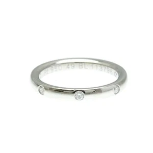 Van Cleef & Arpels Infinie Etoile 3PD Wedding Band Ring Platinum F... BF577766 - Picture 1 of 10