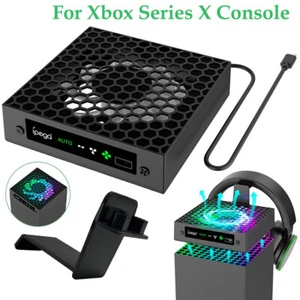 Top Lüfter für Xbox Series X Konsole mit buntem Licht Lüfter USB - Bild 1 von 10