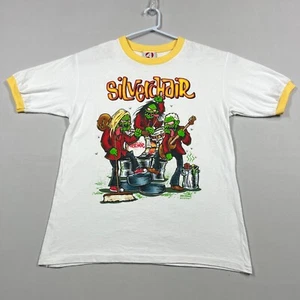 Vintage Silverchair Band T Shirt Acme 1996 Tour 90s Ben Brown Rare Mens Medium M - Picture 1 of 14
