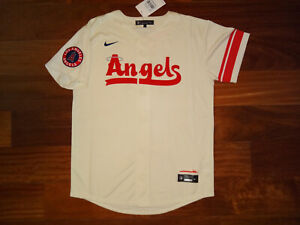 Youth Anthony Rendon Los Angeles Angels Nike Cream City Connect Player Jersey