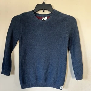 ZARA KIDS BOYS BLUE CARDIGAN SWEATER SIZE 9-10 - Picture 1 of 3