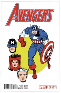 Avengers #672 Jack Kirby Camiseta Variante 1:50 - Imagen 1 de 2