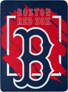 Boston Red Sox MLB 46'' x 60'' Soft & Warm Super Plush Micro Throw Team Blanket - Picture 1 of 7