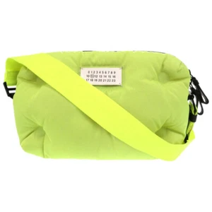 AUTHENTIC Maison Margiela S55WB0012 Gram slam Shoulder Bag Neon Yellow Green - Picture 1 of 9