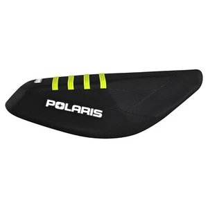 Polaris Pro RMK 2013-21 Seat Cover 800 Axy SKS Assault BLACK/NEON YELLOW #308 - Picture 1 of 5