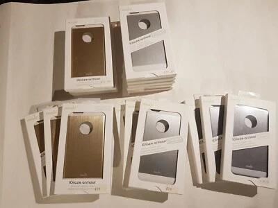 Lote de 17 fundas metálicas premium Moshi Armour para iPhone 6/6s Plus Foto 1 de 4