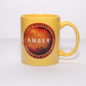 Northrup Grumman AMBER Program Coffee Mug DoD Intel Analytic Framework - Picture 1 of 7