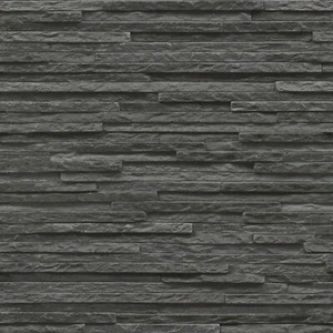 Luxury Exclusive New Glamour Wallpaper Realistic Black Stone Wall Effect AL1016 - Picture 1 of 2