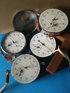 Lot d'Anciennes Pièces de Montre Chronomètre FOUCHER - Foto 1 di 8