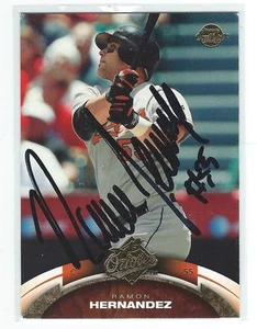 Ramon Hernandez Signed 2006 Upper Deck Sweet Spot Card #10 - Picture 1 of 1