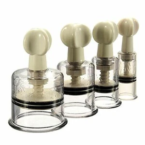 2.5/3.9/5/6cm Vacuum Easy Twist Cupping Nipple NO-Pump Suction Enlarger - Picture 1 of 10