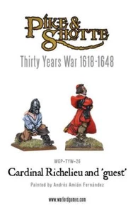 Warlord Pike & Shotte - Cardinal Richelieu: The Red Eminence 28mm TYW - Picture 1 of 3