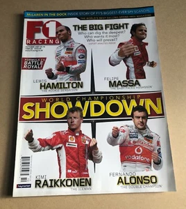 F1 Racing Oktober 2007 Ausgabe Lewis Hamilton Kimi Räikkönen - Bild 1 von 5