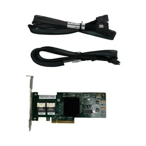 46M0861 IBM ServeRAID M1015 SAS9220-8i SAS/SATA Controller 46M0831 w/ cables - Photo 1/20