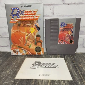 Double Dribble (Nintendo NES, 1987) Complete CIB Cleaned & Tested - Picture 1 of 13