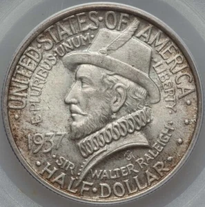 1937 Roanoke Commemorative NGC MS67 - FABULOUS TONING ! - Picture 1 of 4