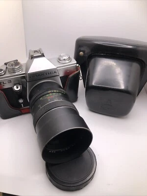 Cámara SLR de película Praxis Super TL3 35 mm con lente Skyline 135 mm 1:2,8 Foto 1 de 4