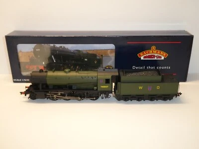 BACHMANN OO WD AUSTERITY 2-8-0 LOCO & TENDER 32-255 ARMY TRANSPORT GROUP 78697 - Image 1 of 4
