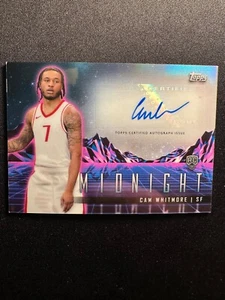 2023-24 Topps Midnight Basketball - Cam Whitmore Auto #RHS-CW - Rockets - Bild 1 von 1