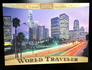 2012 Upper Deck Goodwin Champions World Traveler WT-4 Los Angeles United States - Bild 1 von 2