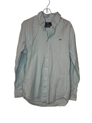 Vineyard Vines Men's Shirt Button-Down Slim-Fit Whale Logo Long Sleeve Medium - Image 1 of 4