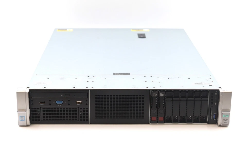 HP ProLiant DL380 Gen9 8xSFF Sever 2x HeatSink H240AR RAID Controller 2x500W PSU - Image 1 of 3