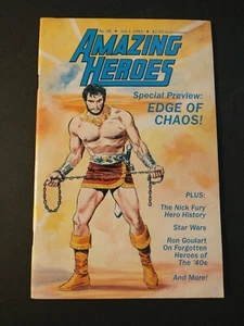 Amazing Heroes #26 Fantagraphics - Picture 1 of 3