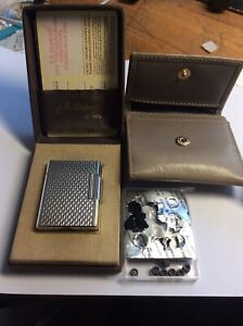 S. T. DUPONT GAS LIGHTER WITH ORIGINAL BOX AND PAPERS