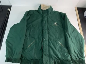 Mens Large Vintage King Louie Pro Fit  USA , John Deere Embroidered Jacket - Picture 1 of 8