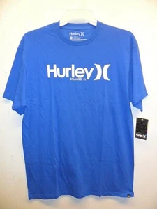 HURLEY Men's S/S T-Shirt ORLANDO - Royal Blue - Large - NWT - LAST ONE - Picture 1 of 1