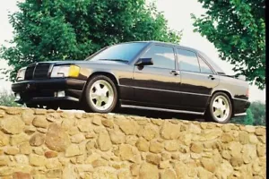 For Mercedes W201 190e 84-93 For Amg 3.2 Style Frp Side Skirt Set Fog Light Set - Bild 1 von 7