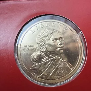 Dólar Sacagawea nativo americano D 2019 en envoltura de conjunto como nuevo de Estados Unidos sin circular $1 - Imagen 1 de 7