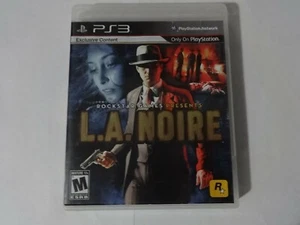 EUC L.A. Noire Sony Playstation 3 PS3 Game Complete Free Ship - Imagen 1 de 3